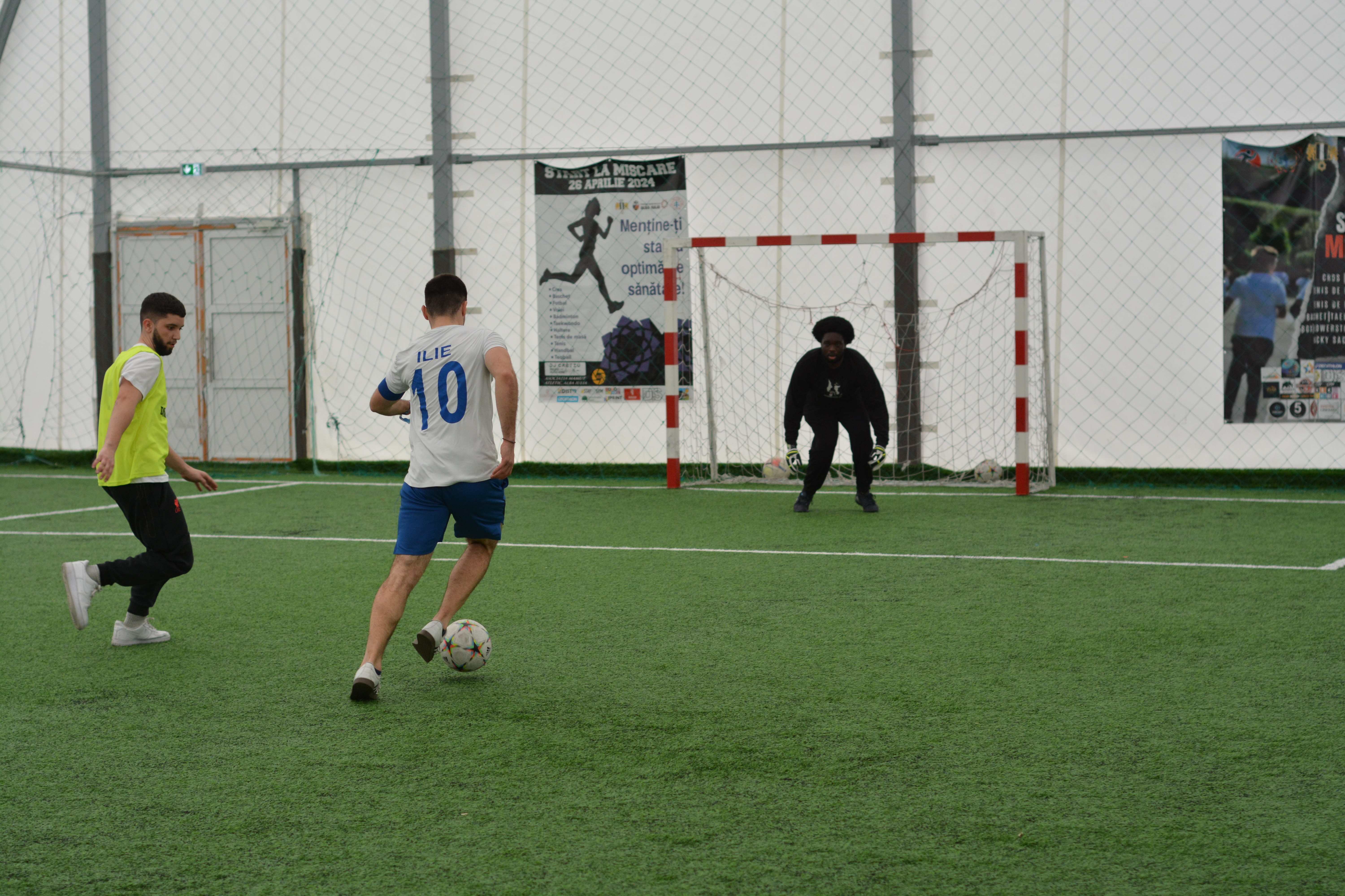 Futsal match during National Erasmus Games