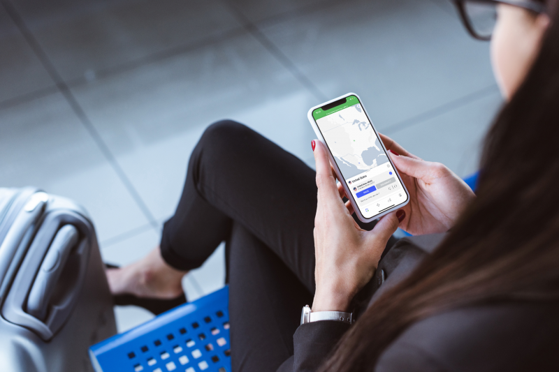 NordVPN mobile app interface