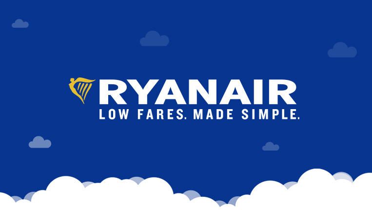 Ryanair banner